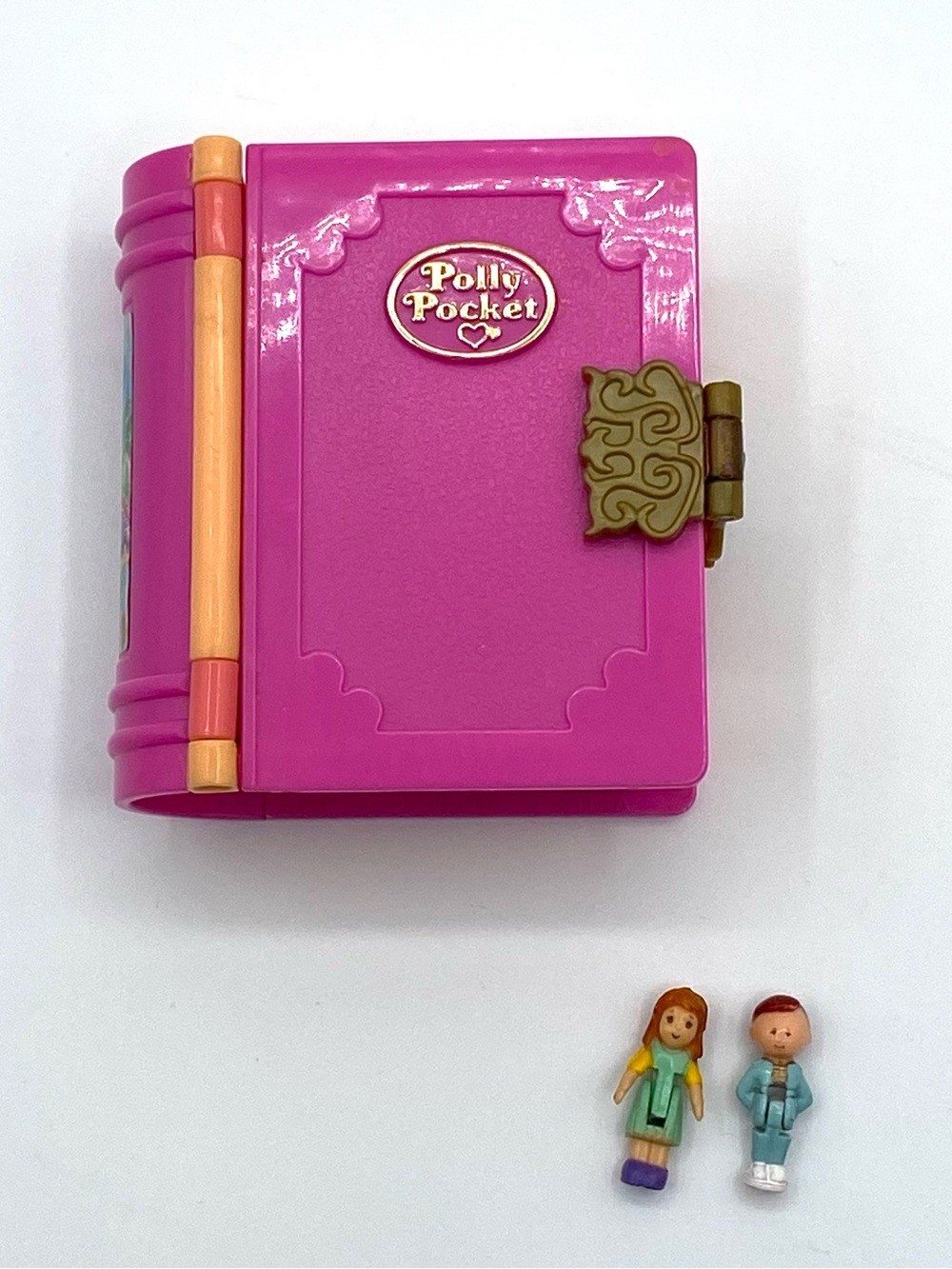 Vintage Bluebird Polly Pocket Glitter Island Storybook Compact 1995 - Picture 2 of 14